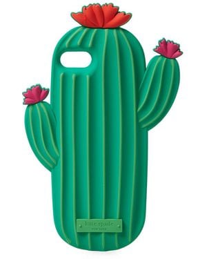 Kate Spade Silicone Cactus Iphone 7 Case - Green