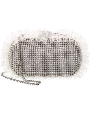 Self-Portrait Clutch - Grey