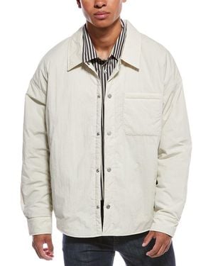 FRAME Padded Shirt Jacket - Natural
