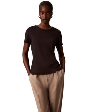 Calvin Klein Short Sleeve T-Shirt - Black