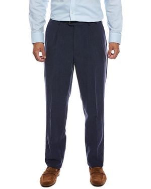 Brunello Cucinelli Linen Trouser - Blue