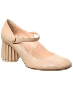 Agl Attilio Giusti Leombruni Dorica M Mary J Leather Pump - Natural