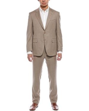 Canali 2Pc Wool Suit - Natural