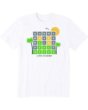 Life Is Good. Crusher-Lite T-Shirt - Green