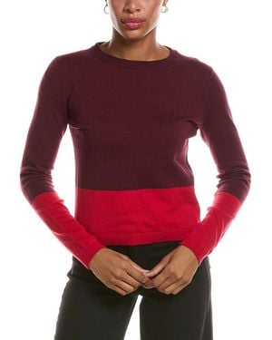 Velvet By Graham & Spencer Roxy Lux Cashmere-Blend Jumper - Red