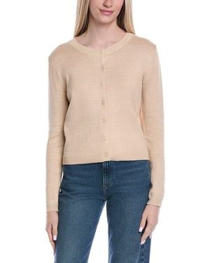 Fate Classic Button-Up Cardigan - Blue