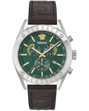 Versace Athletic Chrono Watch - Gray