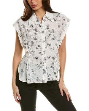 Equipment Romy Silk Shirt - White