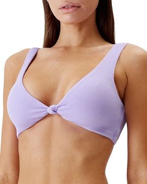 Melissa Odabash Ibiza Bikini Top - Purple