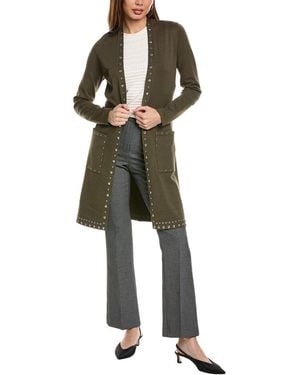 Joseph Ribkoff Studded Cover-Up - Green