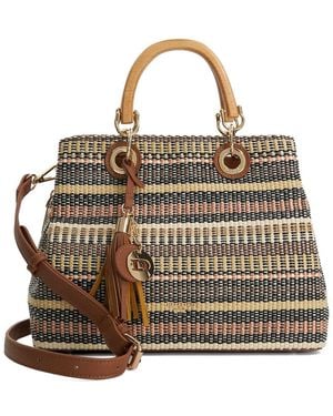 Dune Demmy Medium Grab Bag - Brown