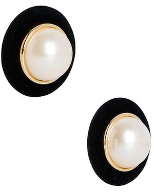 retroféte Stud Earrings - Black