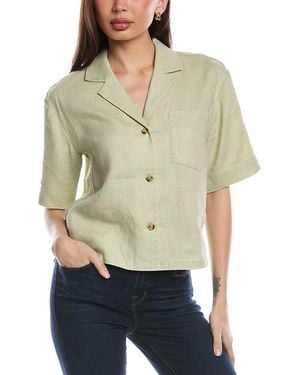 ATM Heavyweight Linen Camp Shirt - Green
