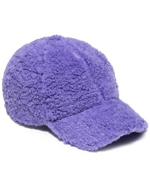 Eugenia Kim Lo Faux Shearling Baseball Cap - Purple