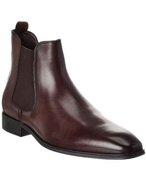 Dune Mandatory Leather Boot - Brown