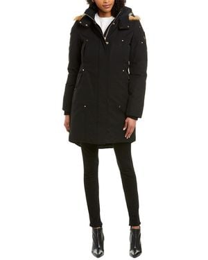 Moose Knuckles Parka Down Jacket - Black