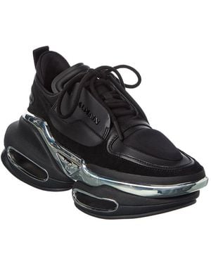 Balmain Leather Trainer - Black