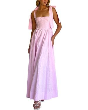 LEON GORI Maxi Dress - Purple