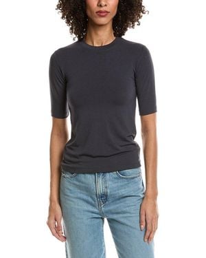 Splendid Quarter Sleeve T-Shirt - Blue