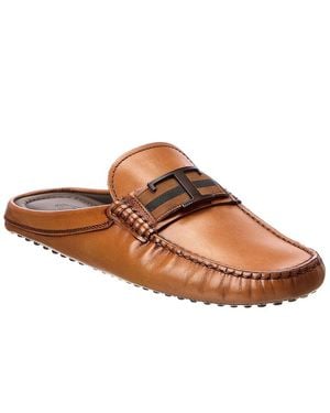 Tod's Leather Mule - Brown