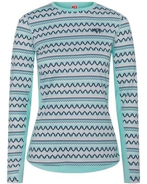 Kari Traa Lilja Top - Blue