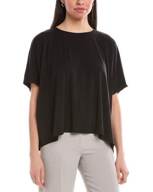 Eileen Fisher Box Top - Black