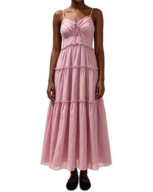 Linda Charm Maxi Dress - Purple