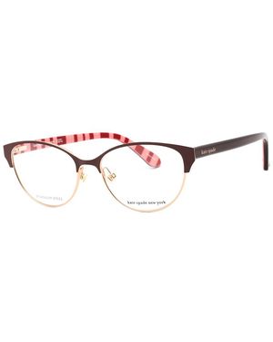 Kate Spade Emelyn 52Mm Optical Frames - Red