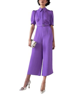 LK Bennett Aldous Jumpsuit - Purple