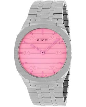 Gucci 25h Watch - Pink