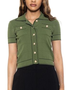 Alexia Admor Arya Cardigan - Green