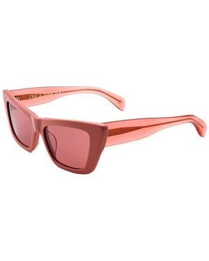 Rag & Bone Rnb1068 53Mm Sunglasses - Red