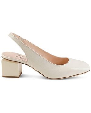 Agl Attilio Giusti Leombruni Angie Patent Slingback - White