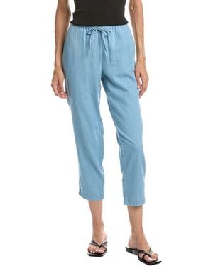 Eileen Fisher Petite Tapered Ankle Pant - Blue