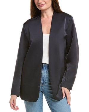 Leset Barb Collarless Blazer - Black