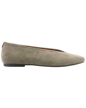 Gentle Souls Willow Suede Flat - Grey