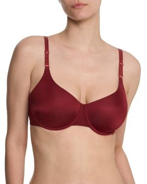 Natori Liquid Smooth Scoop T-Shirt Bra - Red