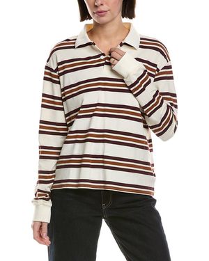 SERENETTE Knit Polo Shirt - White