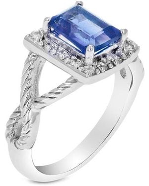 Amairah 1.00 Ct. Tw. Lab-Grown Created Sapphire Cz Ring - Blue