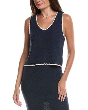 Z Supply Yessenia Whipstitch Tank Top - Blue