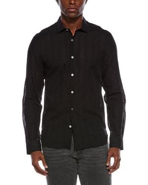 John Varvatos Slim Fit Stella Shirt - Black