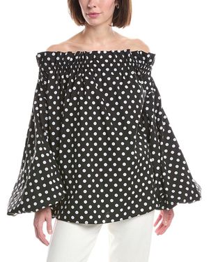 Caroline Constas Adeline Top - Black