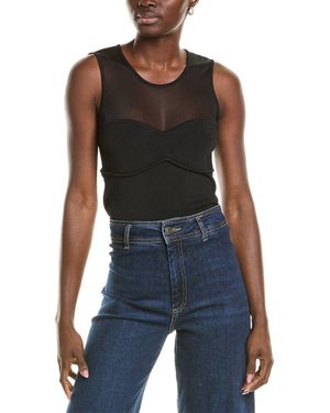 Bcbg sheer top on sale