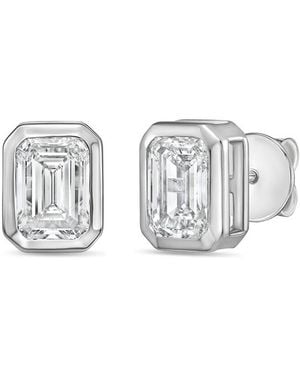 Diana M. Jewels Diana M. 14K 2.00 Ct. Tw. Lab-Grown Diamond Stud Earrings - Metallic