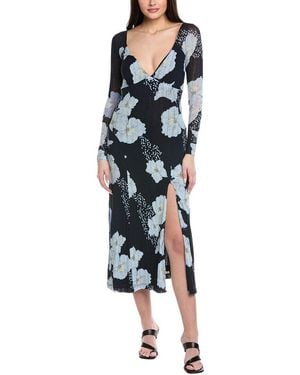 Free People Calla Midi Dress - Blue