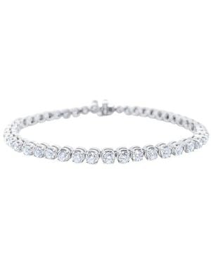 Meira T 14K 3.00 Ct. Tw. Lab-Grown Diamond Tennis Bracelet - White