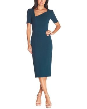Dress the Population Ruth Midi Dress - Blue