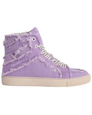 Zadig & Voltaire High Flash Trainer - Purple
