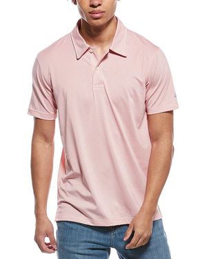 Brooks Brothers Microstripe Polo Shirt - Pink