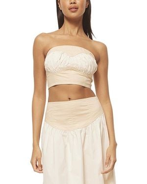 MISA Los Angles Golnaz Top - White
